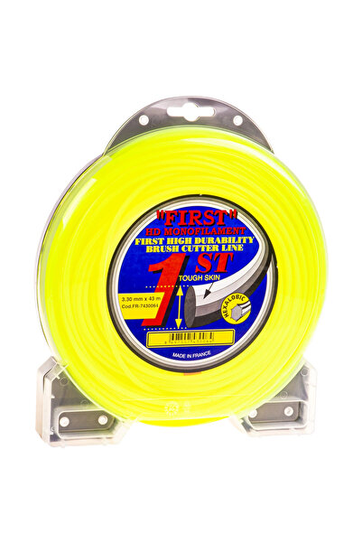 First Tırpan Misinası Misinesi Sarı 3.3 Mm 6 Köşe 43 Mt 2 Adet