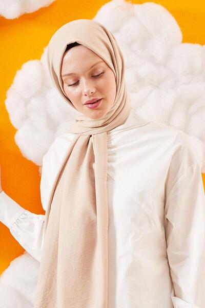 Levidor Cappuccino Pamuk Cazz Şal