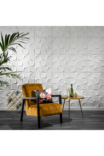 Mywallart Panouri decorative 3D Beau, WallArt, 12 placi 50x50cm