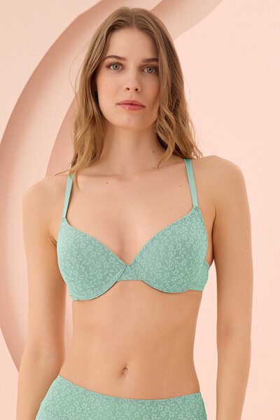 LOYA Water Green Nirvana Supported Single-Breasted Bra