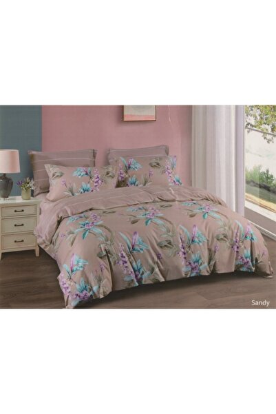 Oceana Sandy (King) Floral Quilt Set, 100% Cotton, Exclusively at Frucchi, 5 Pieces
