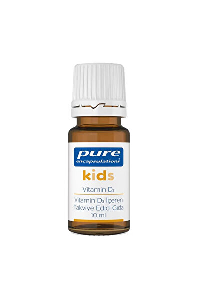 Pure Encapsulations Kids Vitamin D3 Drops 10 ml - Unflavored