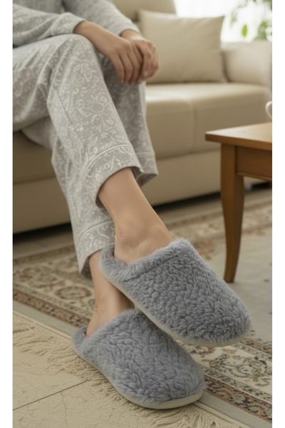 GEZER Towel Winter Home Textile. Women's Winter Home and Guest Slippers