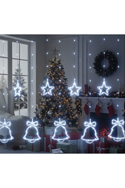 REDz Accessories Instalație decorativă de Crăciun cu forme 3D (stea, clopoțel...