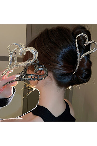 So Much Accesories Metal Silver Color Large Size Latch Buckle