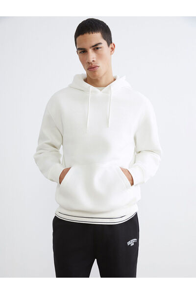 LC Waikiki Hanorac gros pentru bărbați Vision New Season cu buzunar cangur