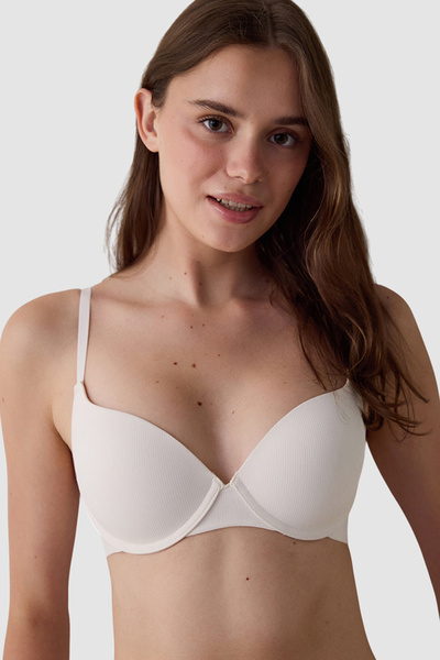 Penti Ecru Liny Underwire Non-Padded Effective Bra