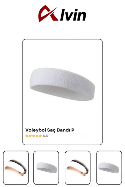 Alvin Spor Unisex sportska traka za kosu – traka koja upija znoj za trčanje, ...
