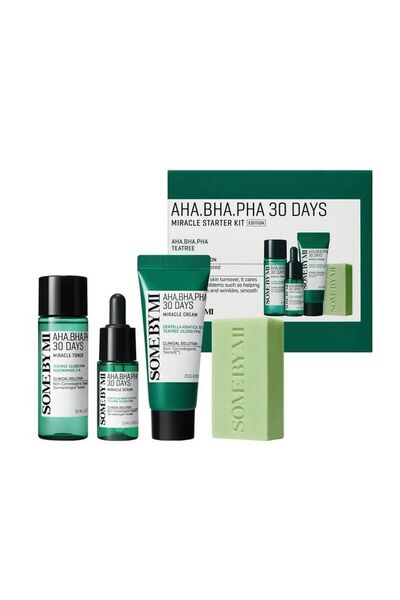 Some By Mi 30-Day AHA BHA PHA Skincare Routine Set - 4 pieces
