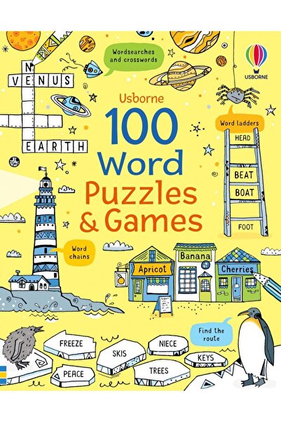 Usborne 100 Word Puzzles and Games, Phillip Clarke