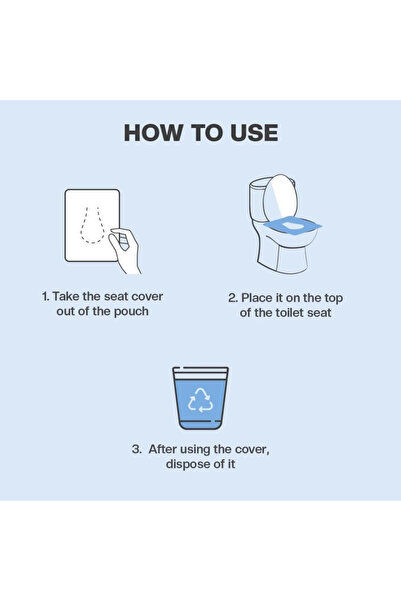 Pee Safe Paper Based Disposable Toilet Seat Cover 370 x 490mm