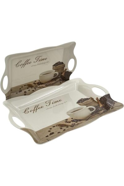 B&D Plastic Serving Trays, Set of 2