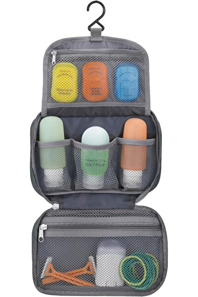 Travelon Small Hanging Toiletry Bag (Charcoal)