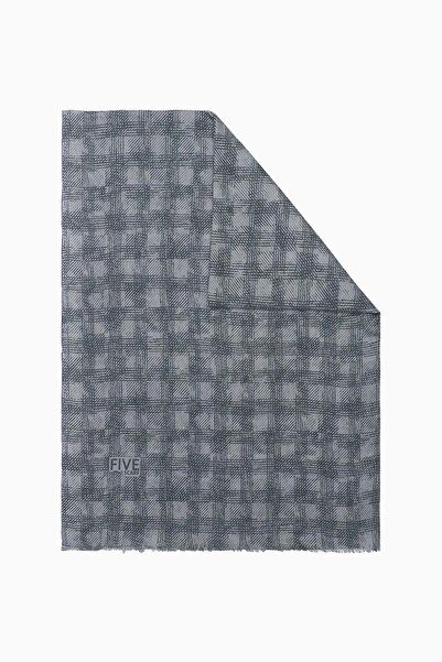 Levidor Water Green Relax Plaid Pattern Shawl