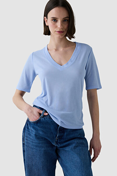 Penti V Neck Regular Fit Modal T-Shirt