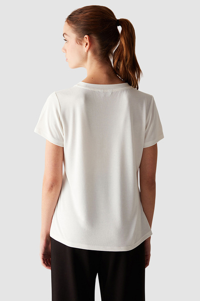 Penti Basic White Regular Fit T-Shirt