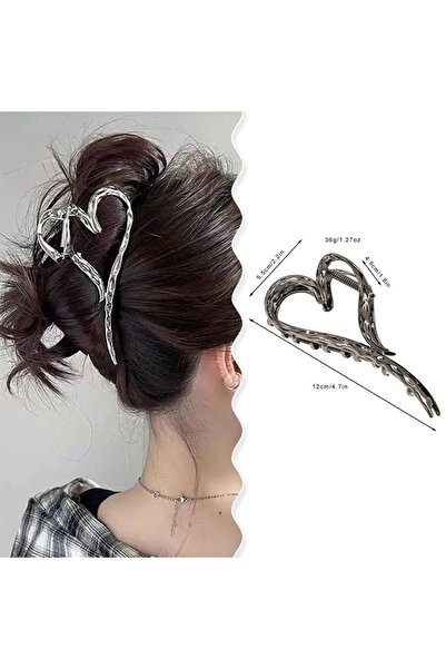 So Much Accesories Metal Silver Color Large Size Latch Buckle