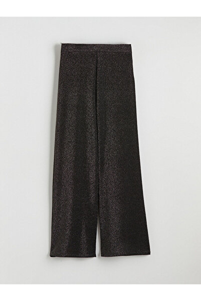 LC Waikiki Vizyon New Season Elastic Waist Shiny Look Women's Trousers