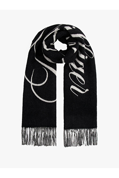Tommy Hilfiger Pure Wool Logo Scarf