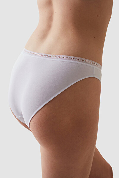 Penti White Cotton Easy Slip Panties