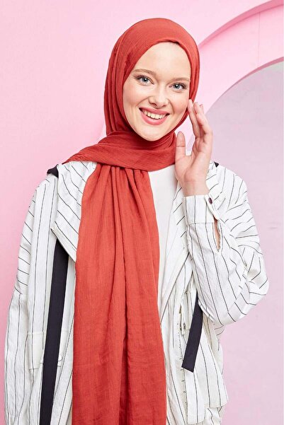 Levidor Kiremit Olay Cotton Shawl