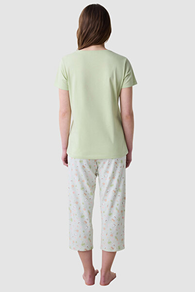 Penti Gardening Capri Light Green Pyjama Set
