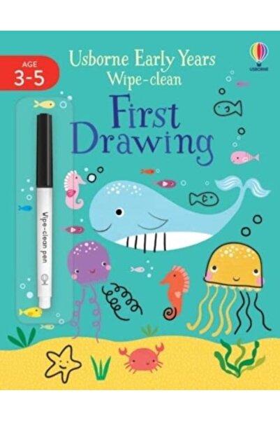 Usborne Early Years Wipe-Clean First Drawing, Jessica Gree