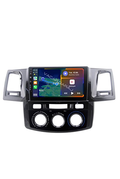 NAVECRON TOYOTA HILUX 2006-15 UYUMLU ANDROID MULTİMEDYA GERÇEK 4/64 KABLOSUZ ...
