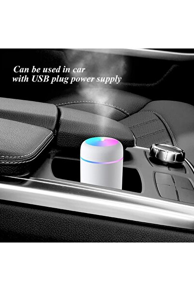 Zet Pro-ZET 300ml Humidifier with LED and Aroma Diffuser – USB, Ideal for Home or Office - Pink