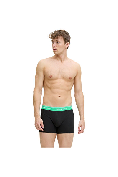 Jack & Jones JACK &JONES Dawson Solid Trunks 5P boxer shorts - 12285181-Black