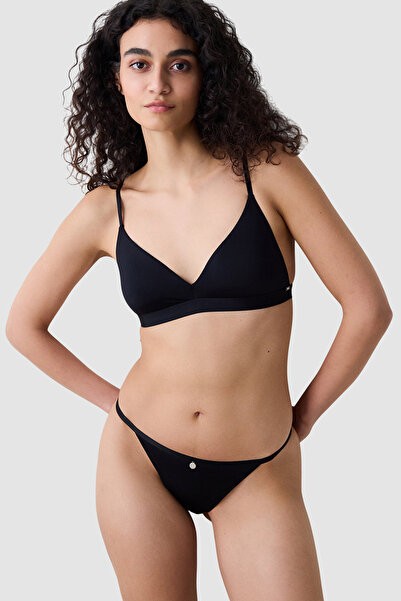 Penti Micro Triangle Sutyen Black Bra