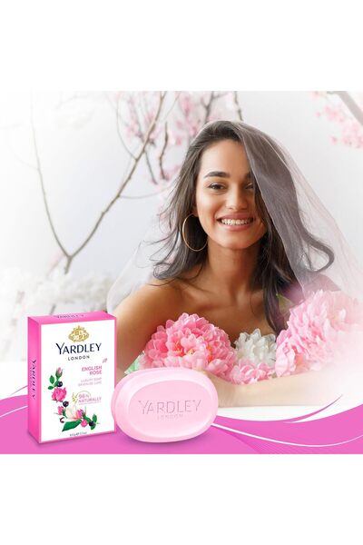 Yardley London Soap - Long-lasting, Rich Creamy Lather, Fragrant, 100g x 6