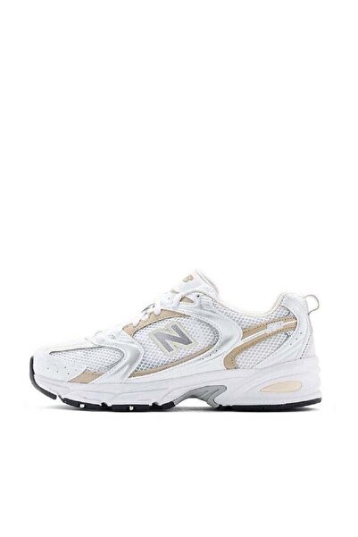 New Balance 530 Casual Shoes White/Gold For Men/Women/Students