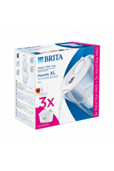 BRITA Carafă Marella XL 3,5 L cu 3 filtre Maxtra PRO (albastru)
