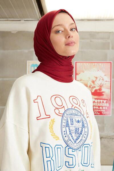 Levidor Bordo Five Penye Şal