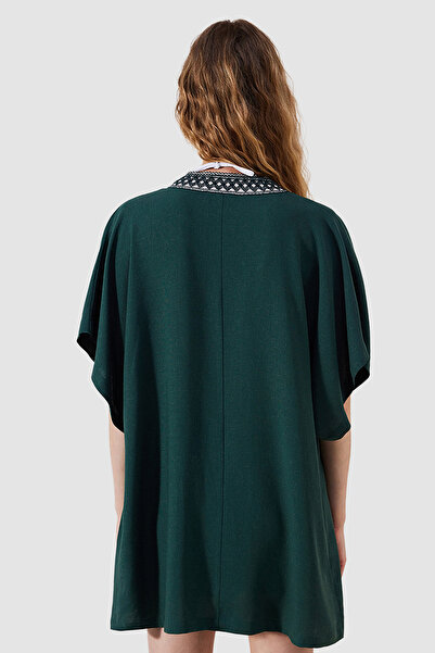 Penti Leaf Green Kimono