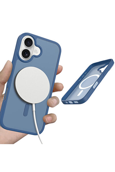 Fuchsia Apple iPhone 17 Jota Magsafe Cap - Navy Blue