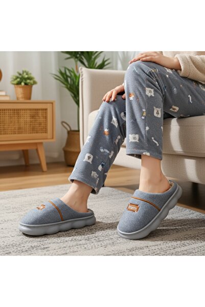 OEM Fluffy and warm slippers for women, A-812