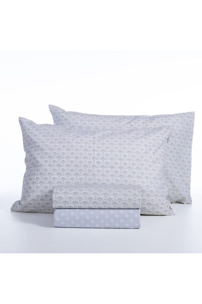 Nef Nef Homeware Set of 2 flat sheets 200x270 cm + 2 pillowcases 52x72 cm Nef...