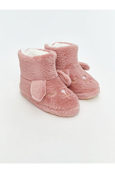 LC Waikiki LCW STEPS 3D апликация с бродерия Детайли Детски пантофи за вътрешно ползване