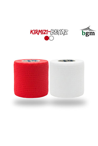 bgm Elastik Kendinden Yapışkanlı Bandaj 5cm X 4.5m Coban Bandajı Sporcu Bandı Elastik Bandaj