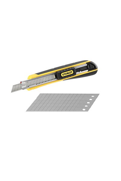 FiSKARS Stanley 0-10-475, Cutter Fatmax bimaterial cu blocare prin glisare, +...