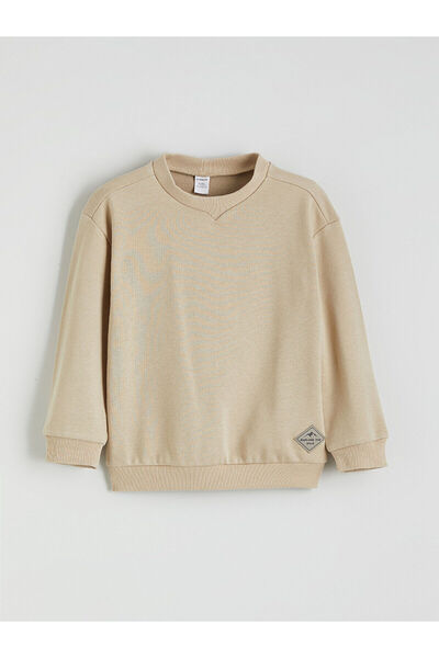 LC Waikiki Boy's Thick Sweatshirt with Crew Neck