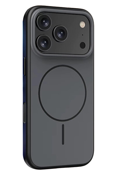 Fuchsia Apple iPhone 17 Pro Neva Magsafe Cover - Black