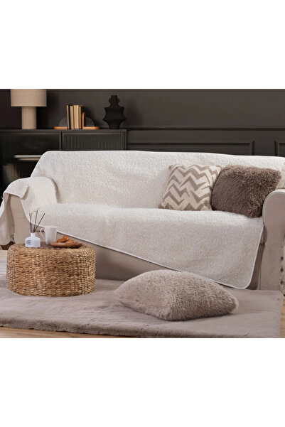 Nef Nef Homeware Throw Blanket Vanjel 150x180 Ecru