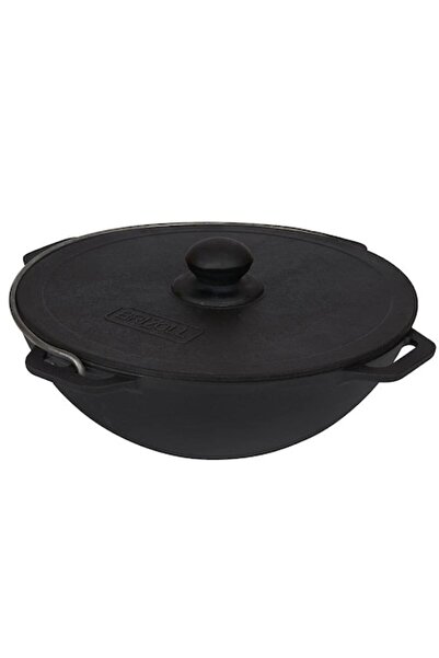 Brizoll Cazan din fontă asiatică Brizzol cu ​​capac, 8 l