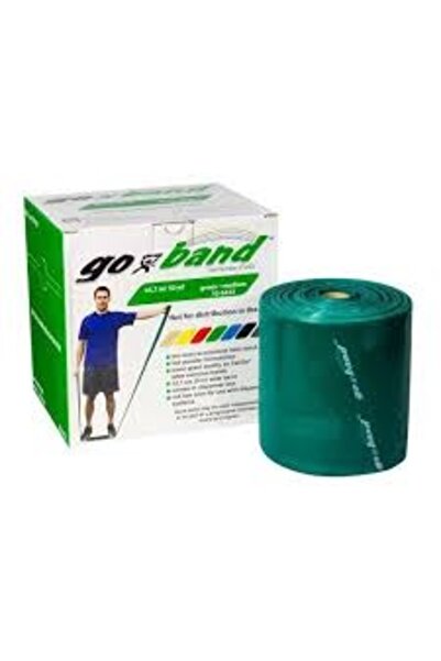 Cando حزام مقاومة جو-باند للتمارين الرياضية باللون الأخضر (متوسط) 45.7 متر -1...