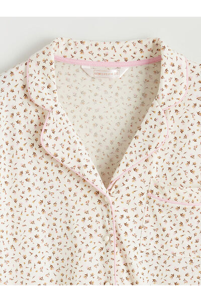 LC Waikiki Vizyon New Season Plus Size Floral Women's Pajama Set