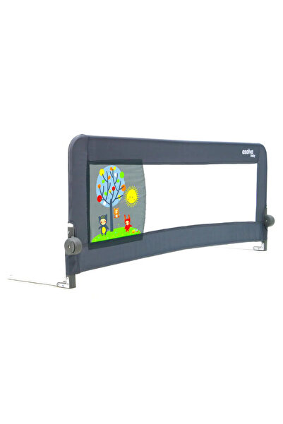 Asalvo 2-in-1 Adjustable Bed Rail for Babies - Animal White