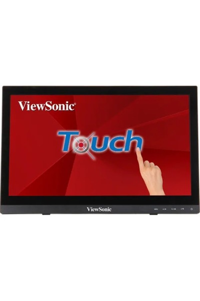 ViewSonic TD1630-3 15.6" Hd Hdmi+Vga 10 Parmak Kapasitif Dokunmatik Monitör